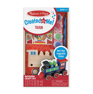 Created by Me! Train Wooden Craft Kit-Toys-Simply Blessed Children's Boutique