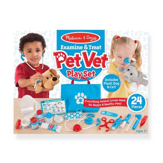 Examine & Treat Pet Vet Play Set-Toys-Simply Blessed Children's Boutique