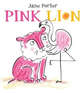 Pink Lion Hardback Book-books-Simply Blessed Children's Boutique
