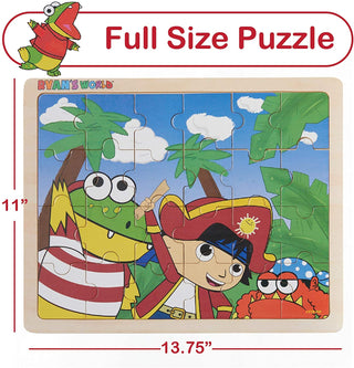 Ryan's World - Ryan's Pirate Adventure 24 pc. Jigsaw Puzzle-Toys-Simply Blessed Children's Boutique