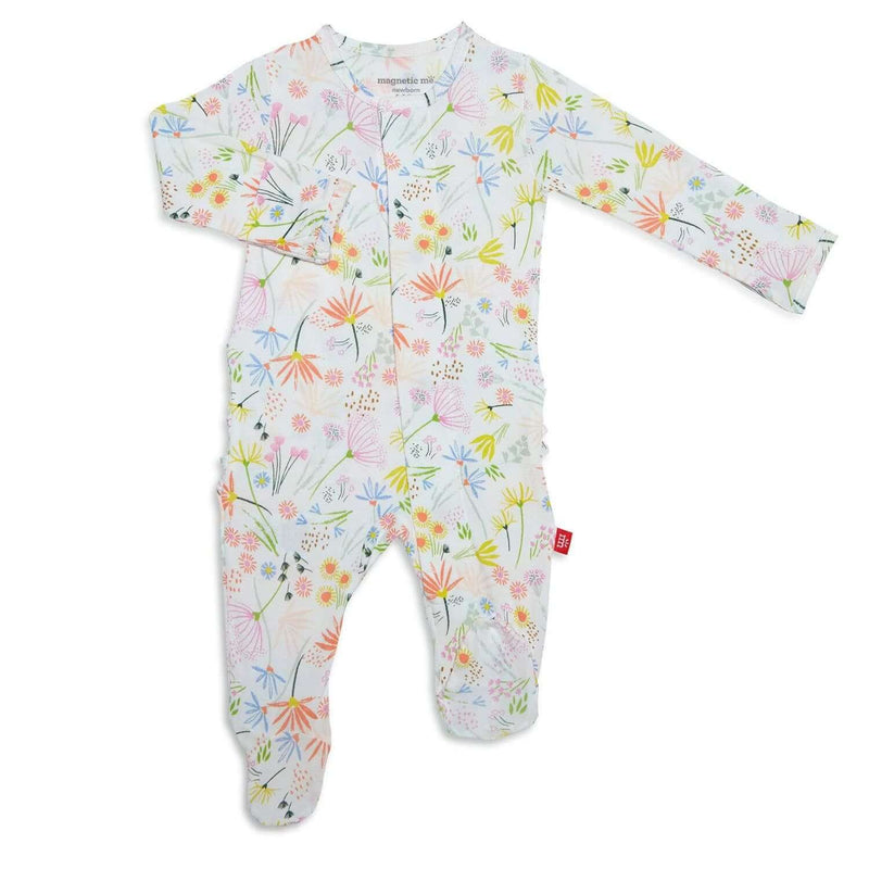Poet's Meadow Infant Magnetic Footie