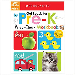 Get Ready for Pre-K Wipe-Clean Workbook: Scholastic Early Learners-Books-Simply Blessed Children's Boutique
