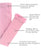 Pink Footless Ruffle Tights-Girls-Simply Blessed Children's Boutique