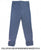 Faux Denim Ruffle Leggings