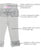 Gray Ruffle Leggings