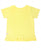 Lemon Ruffle Detail Top-Girls-Simply Blessed Children's Boutique