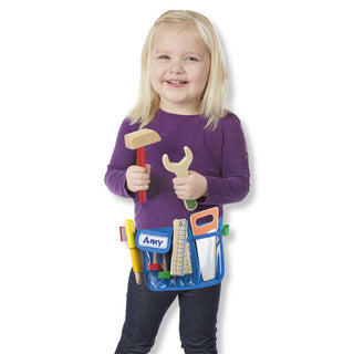 Deluxe Wooden Tool Belt Set-Toys-Simply Blessed Children's Boutique