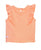 Peach Ruffle Tie Top-Girls-Simply Blessed Children's Boutique