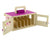 UNICORN MAGIC WOOD CARRY STABLE WITH 6 UNICORNS