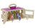 UNICORN MAGIC WOOD CARRY STABLE WITH 6 UNICORNS