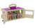 UNICORN MAGIC WOOD CARRY STABLE WITH 6 UNICORNS